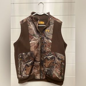 Under Armour | Large Realtree Fleece Lined Full-Zip Vest